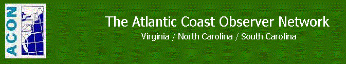 The Atlantic Coast Observer Network - Virginia/North Carolina/South Carolina